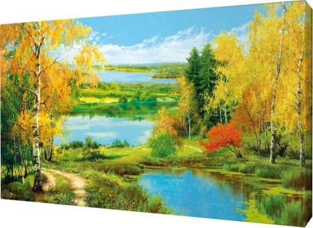 Картина на холсте 68х109 Ф637